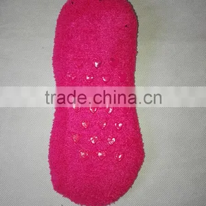 Super Soft Cozy Footsie Slipper Socks With Grippers - One Size Fits Most thumbnail-2