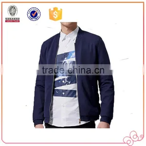 New Design 2016 Hot Selling Popular High Quality Sport Men Jacket Solid Coat Custom Logo Outdoor Zipper Outerwear thumbnail-1