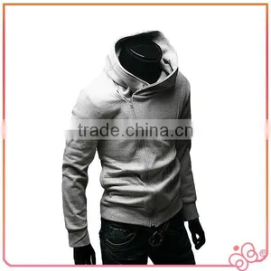Fleece Long Sleeve 100%polyester Plain Fashion Winter Men Colthes thumbnail-1