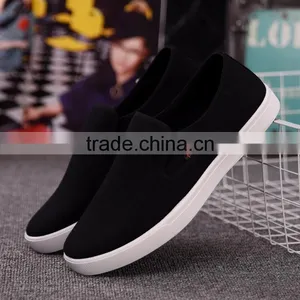 Fashion Design Latest New Model Slip-on Canvas Men Shoes thumbnail-3