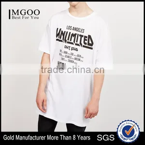 High Quality Wholesale Cotton White Streetwear Mens American Apparel Tshirt OEM Modern Screen Printing Tees thumbnail-1