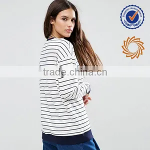 Autumn & Winter Long Sleeve Fleece Women Knitwear/ Knitted Sweater thumbnail-3