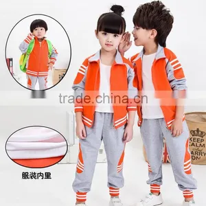 Custom Latest Design Kids School Trousers Toddler Size School Uniforms thumbnail-5