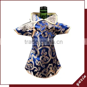 Fashion Most Popular High Quality Christmas Wine Bottle Cover WB1-027 thumbnail-1