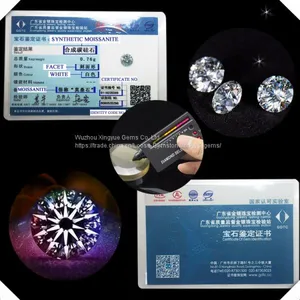 Forever Brilliant 3mm to 15mm Synthetic Moissanite Diamond Price per Carat thumbnail-5