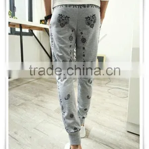 Printed Style Harem Pants Wholesale Cheap Cotton and Spandex Harem Pants thumbnail-3