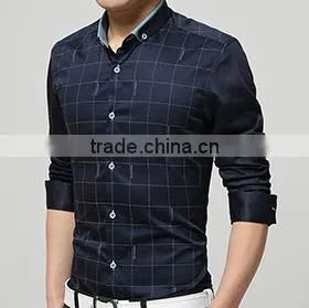 New Check Mens Dress Shirt thumbnail-1