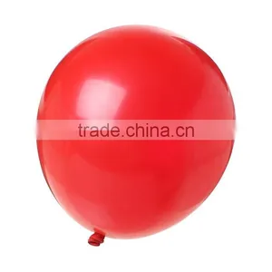 Latex Balloons Party Decoration Round Red thumbnail-1