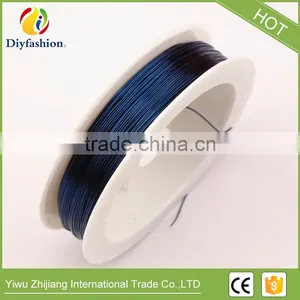 0.6 mm Silver Gold Plated Copper Wire Diy Beads Jewelry Making thumbnail-3