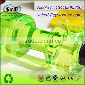 Food Wall Decals Set of Weights With Bottled Water to the Gym /Plastic Dumbbell Bottle thumbnail-4