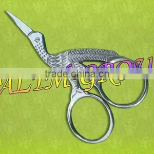 Stork Scissors Craft Sewing Embroidery Hobby Tool 3.5" thumbnail-1