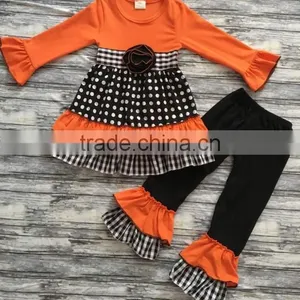 Toddlers Clothing Easter Girls Wholesale Boutique Clothes Colorful Easter New Baby Bunny Girls Outfits thumbnail-1