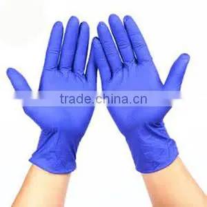 Disposable Ambidextrous Medical Supply Nitrile Examination Gloves thumbnail-1