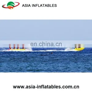 High Quality Inflatable Banana Boat Fly Fish, Inflatable Water Banana Boat, Inflatable Shark Boat for Water Ski Sports thumbnail-2