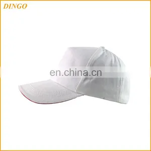Plain Sport Baseball Caps Blank White Promotional Baseball Caps thumbnail-1