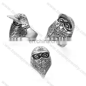 2017 Elegant Luxury Expendables Stainless Steel Skull Rings Made in China thumbnail-2