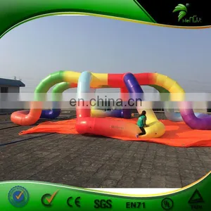 2016 New Products Giant Rainbow Inflatable Tangle Sculpture For Exhibition, Custom Inflatable Tent thumbnail-1