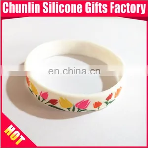 CMYK Printing Silicone Wristbands thumbnail-1