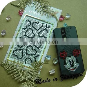 Fancy Design Heart Shape Mobile Phone Sticker thumbnail-1