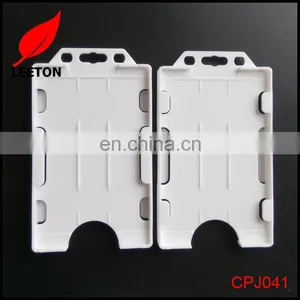 Factory Supply Two Sided Vertical Rigid ID Badge Holder thumbnail-2