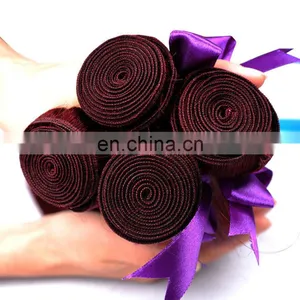 Human Hair Bundles Silky Straight 99j Remy Virgin Hair thumbnail-5