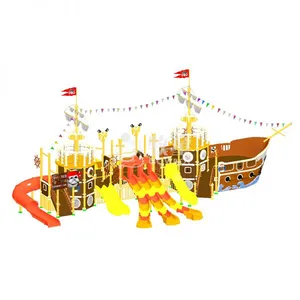Fiberglass Pirate Ship for Water Park thumbnail-2