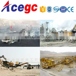 Bridge,building,road Construction Use Sand,gravel Material Making Plant Movable Crushing Station Equipment thumbnail-3