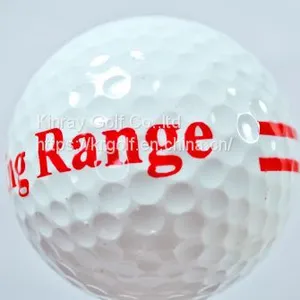 Two Piece Golf Balls/Yellow Range Golf Ball thumbnail-2