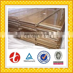 Plastic Bronze Plate / C24000 Bronze Sheet Wholesales for Chemical thumbnail-4
