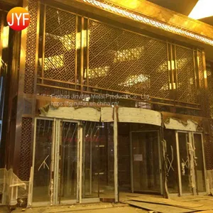 China Mamufactory Customized Living Room Lobby 201 Stainless Steel Delicate Partition thumbnail-3
