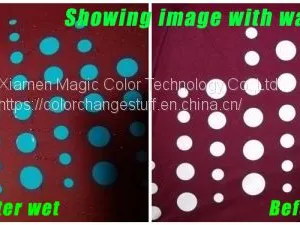 Water Sensitive Color Changing Cloth/Umbrella  (White Change to Colors) thumbnail-2