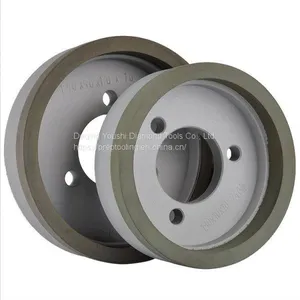 Vitrified Bond Diamond Grinding Wheel For Carbide PCD Tools Ceramic Cup Shaped Wheels thumbnail-1