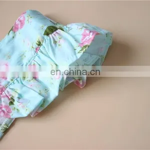 YIFAN 2018 Wholesale Cute Newborn Baby Romper Backless Summer Floral Ruffle Backless Summer Baby Girl Romper thumbnail-3