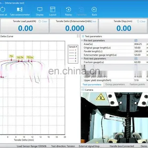 WEW-1000D 1000kn Computer Display Hydraulic Universal Material Tensile Test Equipment thumbnail-7