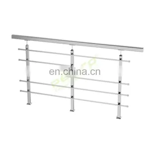 Hot Selling Stainless Steel Tube Staircase Handrail Railing Balustrades Tube Railing thumbnail-2