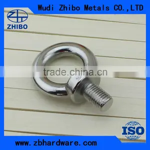 Manufacture Supply 304 316 Stainless Steel Eye Bolt DIN580 With High Grade Quality thumbnail-2