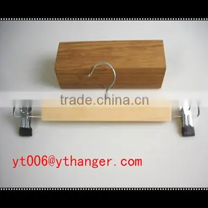 RQ484 Wooden Trousers / Pants Hanger for Hotel Equipment thumbnail-1