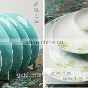 Bone China Pure and Elegent Dinner Set for 6 People thumbnail-3