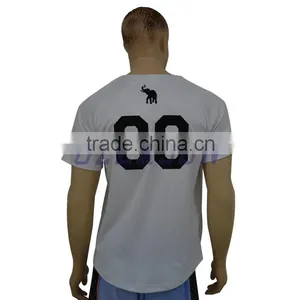 Custom Short Sleeve Baseball Uniform Sublimated Dri Fit Blank Baseball Jersey thumbnail-6