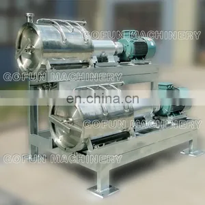 Pineapple/apricot/strawberry/pawpaw/tangerine/guava Stainless Steel Pulping Machine thumbnail-3