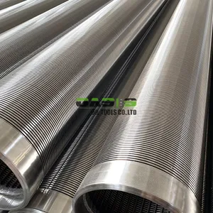 6inch Stainless Steel 316L Continuous Slot Wire Wrapped Johnson Screens Pipe thumbnail-3