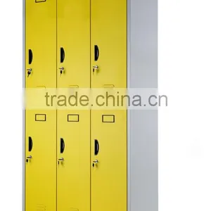 Used Colorful Gym Metal 6 Doors Locker thumbnail-2