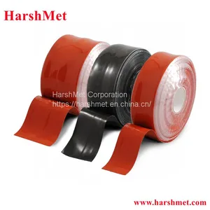 High Voltage Rubber Splicing Rescue Self Fusing Silicone Stretch Tape For Electrical Insulation thumbnail-1