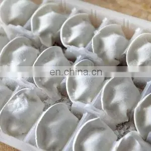 Automatic Plastic Bag Frozen Food Dumplings Pizza Pasty Toast Bread Tortilla Pillow Type Big Horizontal Packing Machine thumbnail-4