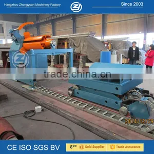 10 Ton Hydraulic Uncoiler With Coil Car thumbnail-2
