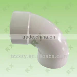 Pvc 90 Degree Long Radius Elbow for Drainage Water thumbnail-1