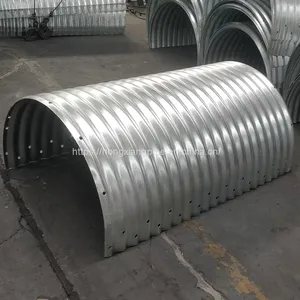 Corrugated Metal Tubes 68*13 Waveshape Assembled Corrugation Pipe thumbnail-3
