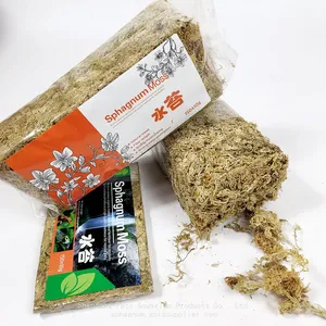 Dried Water Sphagnum Moss Holding Plant Growing Medium For Orchid Succulent Flowers Plant Pot And Reptiles thumbnail-1