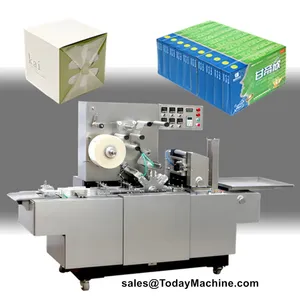 Automatic 3D Cellophane Wrapping Machine for Perfume Chocolate Gift Box Transparent Film Packing Machine thumbnail-2
