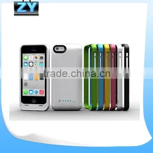 For IPhone5C Portable Wireless Battery Charger Cover Case thumbnail-1
